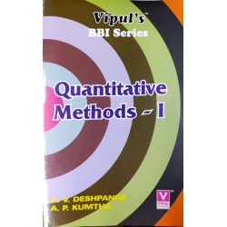 Quantitative Methods – I FYBBI Sem I Vipul Prakashan