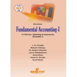 Fundamental Accounting-I  FYBBI Sem 1 Sheth Publication |