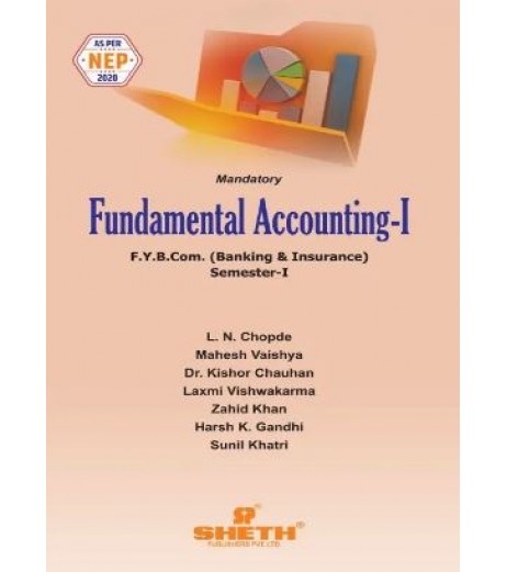 Fundamental Accounting-I  FYBBI Sem 1 Sheth Publication | NEP 2020