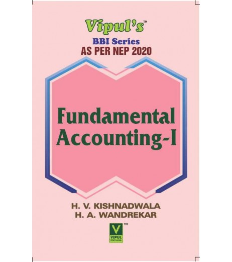 Fundamental Accounting–I FYBBI Sem 1 Vipul Prakashan | NEP 2020- SchoolChamp.net
