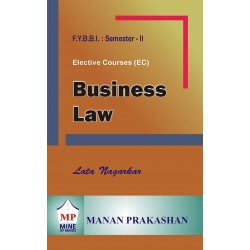 Business Law FYBBI Sem 2 Manan Prakashan