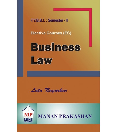 Business Law FYBBI Sem 2 Manan Prakashan BBI Sem 2 - SchoolChamp.net