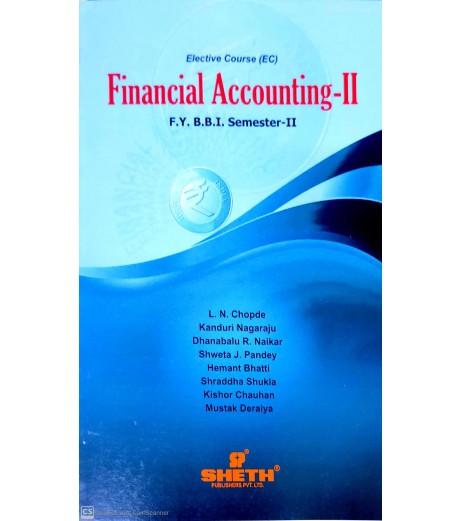Financial Accounts FYBBI Sem 2 Sheth Publication BBI Sem 2 - SchoolChamp.net