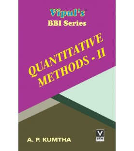 Quantitative Methods – II FYBBI Sem 2 Vipul Prakashan