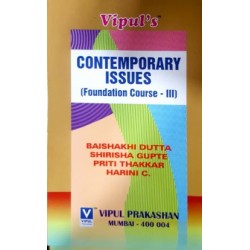 Contemporary Issues (Foundation Course- 3)