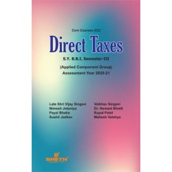 Direct Taxation SYBBI Sem 3 Sheth Pub.