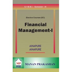 Financial Management-I SYBBI Sem 3 Manan Prakashan