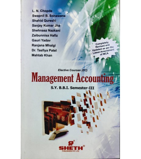 Management Accounting  SYBBI Sem 3 Sheth Pub. BBI Sem 3 - SchoolChamp.net