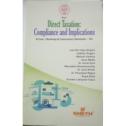 Direct Taxation SYBBI Sem 3 Sheth Publication | NEP 2020