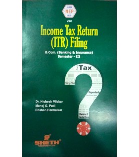 Income Tax Return (ITR) Filing SYBBI Sem 3 Sheth Publication| NEP2020
