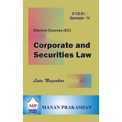 Corporate and Securities Law SyBBI Sem 4 Manan Prakashan
