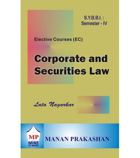 Corporate and Securities Law SyBBI Sem 4 Manan Prakashan BBI Sem 4 - SchoolChamp.net
