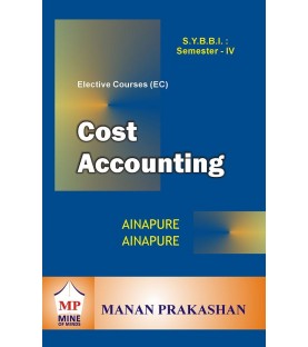 Cost Accounting SyBBI Sem 4 Manan Prakashan