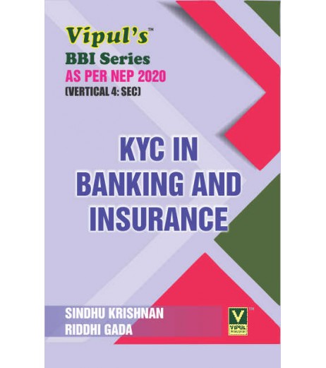 KYC in Banking and Insurance SyBBI Sem 4 Vipul Prakashan | NEP 2020 KYC in Banking and Insurance SyBBI Sem 4 Vipul Prakashan | NEP 2020