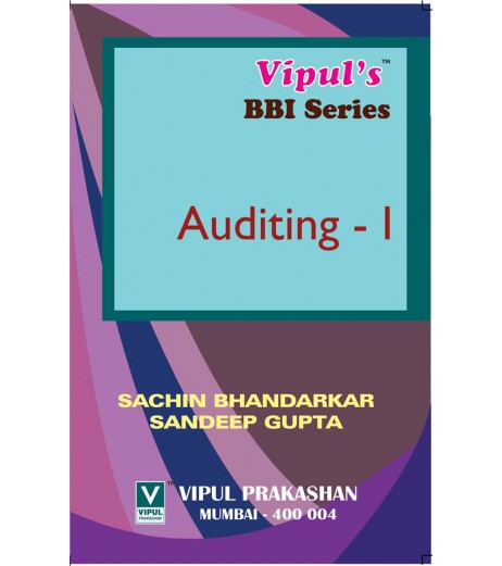Auditing-I TYBBI Sem V Vipul Prakashan BBI Sem 5 - SchoolChamp.net