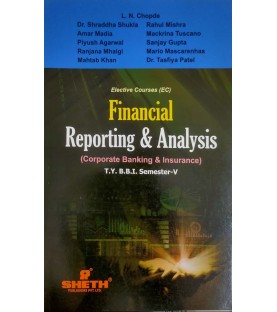 Financial Reporting and Analysis TYBBI Sem V Sheth Pub.