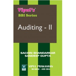 Auditing – II TYBBI Sem 6 Vipul Prakashan