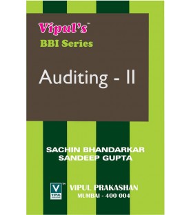 Auditing – II TYBBI Sem 6 Vipul Prakashan