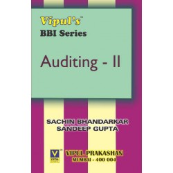Auditing-II TYBBI Sem 6 Vipul Prakashan