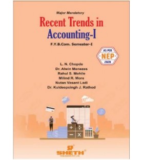 Recent Trends in Accounting FYBcom Sem 1 Sheth Publication