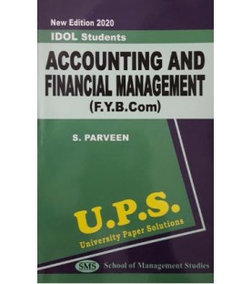 Accounting and Financial Management -1 FYBcom Sem 1 UPS Idol Students