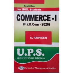 Commerce - I (Introduction to Business) FYBcom Sem 1 UPS Idol Students