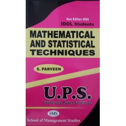 Mathematical and Statistical Techniques - I FYBcom Sem 1 UPS Idol Students