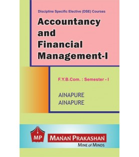 Accountancy and Financial Management -1 FYBCom Sem 1 Manan Prakashan