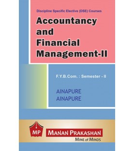 Accounting and Financial Management -2 FYBcom Sem 2 Manan Prakashan