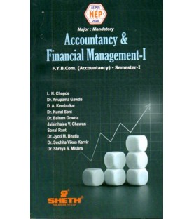 Accounting and Financial Management -1 FYBcom Sem 1 Sheth Publication