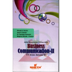 Business Communication - II FYBcom Sem 2 Sheth Publication
