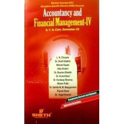 Accounting and Financial Management 4 SY B.com Sem 4 Sheth Publication
