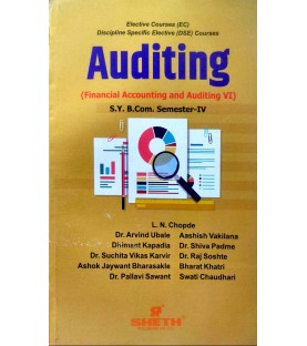 Auditing -Financial Accounting and Auditing 4 SYBcom Sem 4 Sheth Publication