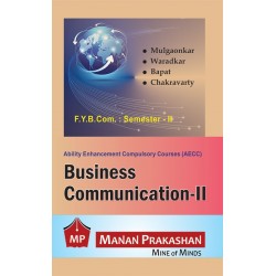 Business Communication - II FYBcom Sem 2 Manan Prakashan