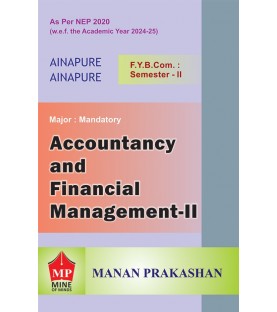 Accounting and Financial Management -2 FYBcom Sem 2 Manan Prakashan