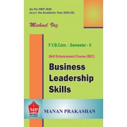 Business Leadership Skills FYBcom Sem 2 Manan Prakashan |