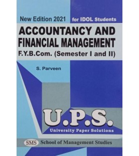 Accounting and Financial Management -1 FYBcom Sem 1 Sem 2 UPS Idol Students