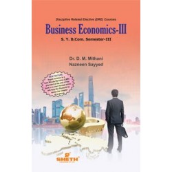 Business Economics-III SYB.Com sem 3 Sheth Publication