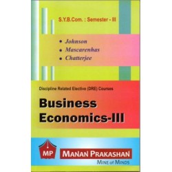 Business Economics - III SYBcom Sem 3 Manan Prakashan