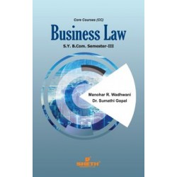 Business Law SYBcom Sem 3 Sheth Publication