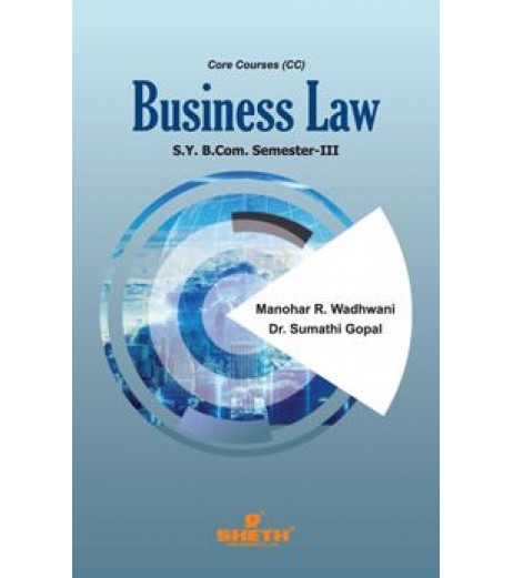 Business Law-I sem 3 Sheth Publication B.Com Sem 3 - SchoolChamp.net