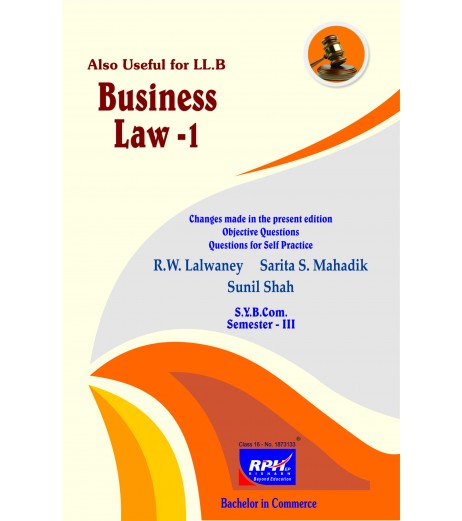 Business Law I sybcom sem 3 Rishabh Publication B.Com Sem 3 - SchoolChamp.net