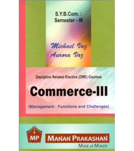 Commerce - III sybcom sem 3 Manan Prakashan B.Com Sem 3 - SchoolChamp.net