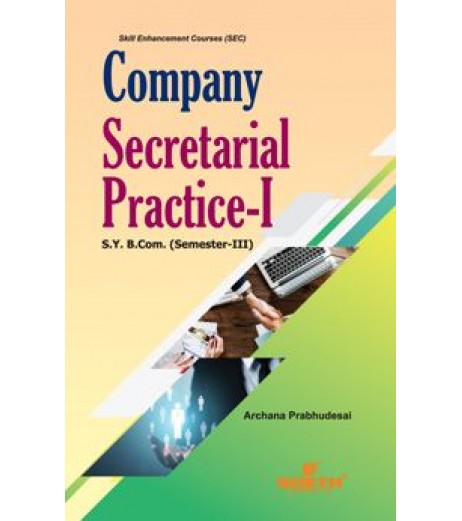 Company Secretarial Practice I sem 3 Sheth Publication B.Com Sem 3 - SchoolChamp.net