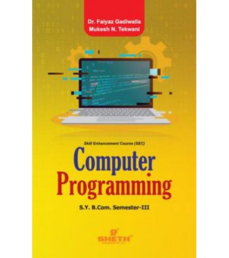 Computer Programming-I sem 3 Sheth Publication B.Com Sem 3 - SchoolChamp.net