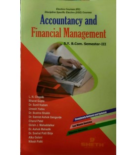 Accounting and Financial Management 3 SYBcom Sem 3 Sheth Publication
