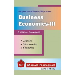 Business Economics - III SYBcom Sem 3 Manan Prakashan