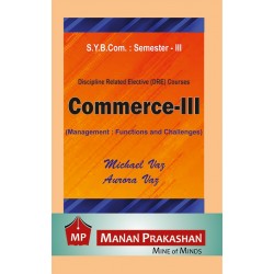 Commerce - III SYBcom sem 3 Manan Prakashan
