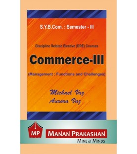 Commerce - III SYBcom sem 3 Manan Prakashan