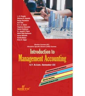 Introduction to Management Accounting SYB.Com Sem 3 Sheth Publication